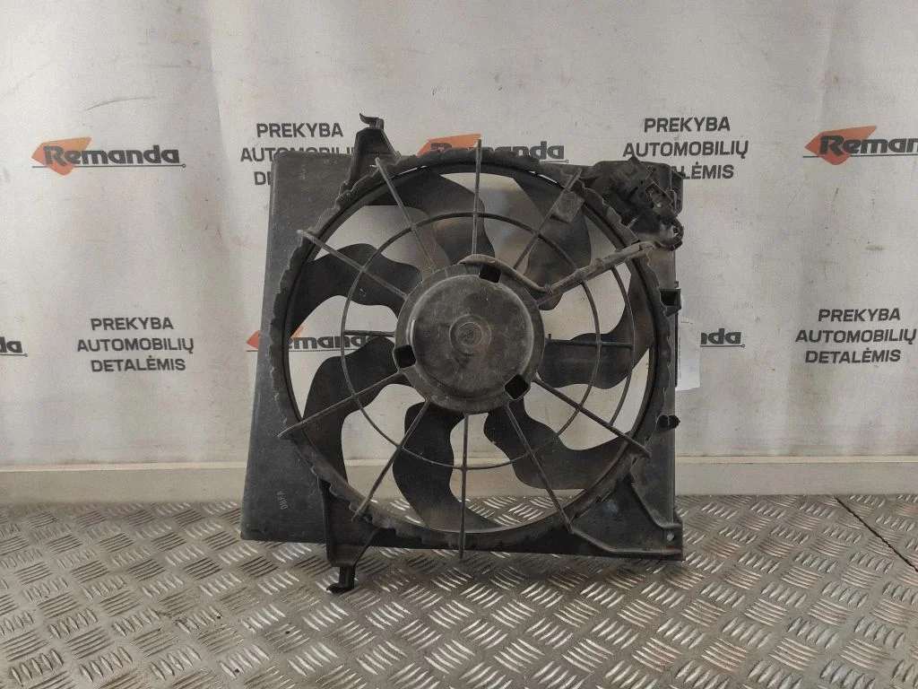 Elektriskais radiatora ventilators