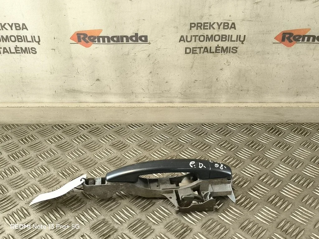 Rankena atidarymo išorinė