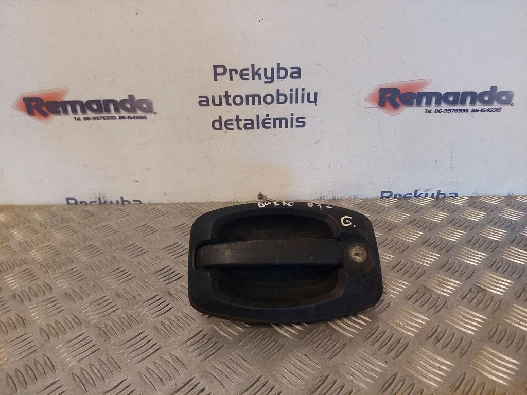 Išorinė bagažinės atidarymo rankena