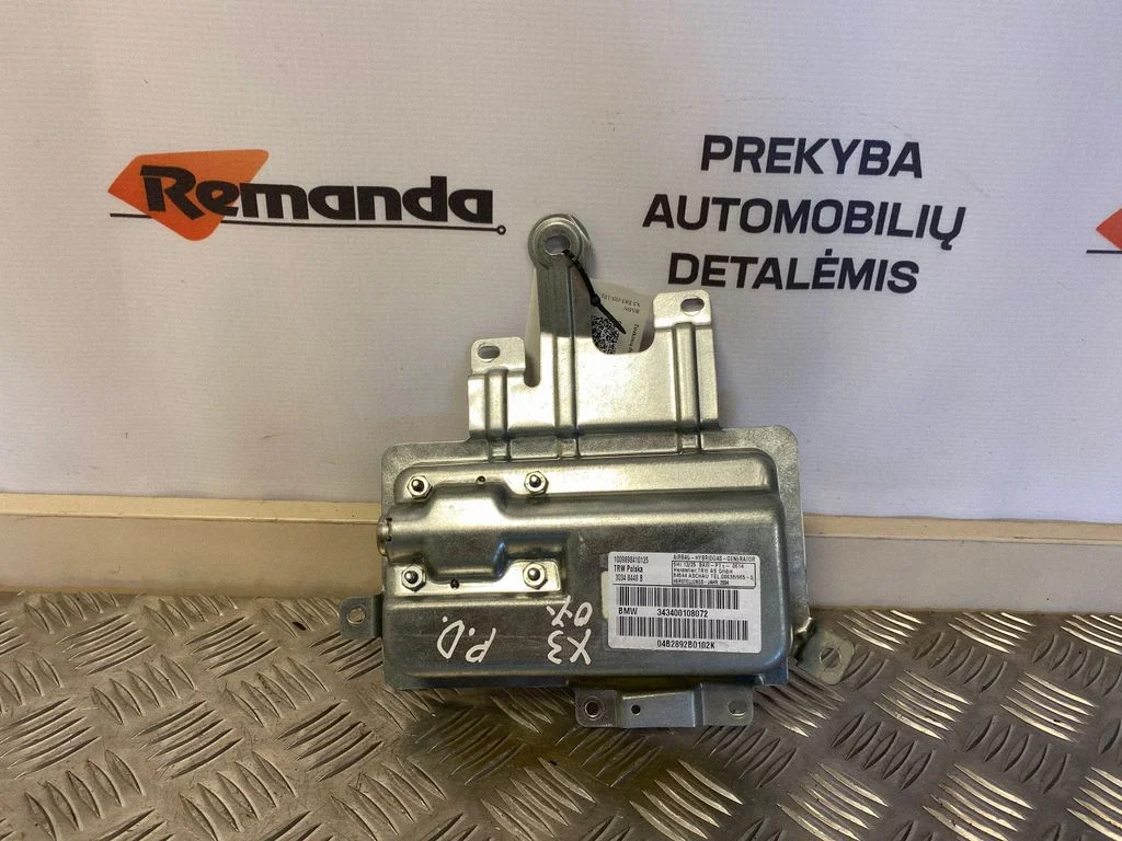 Eesmise ukse turvapadi – BMW X3 E83 (2003-2010)