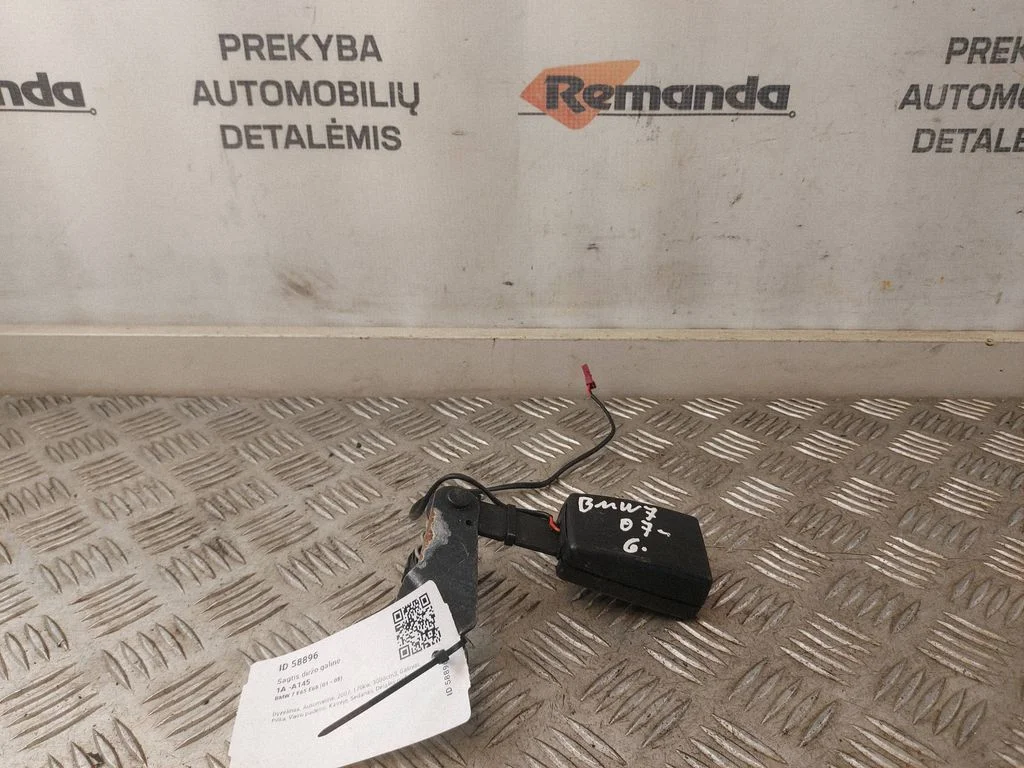 Aizmugurējās drošības jostas sprādze 9117210