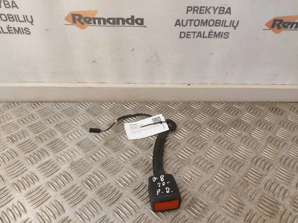 Zapięcie pasa przednie 3G0857756H