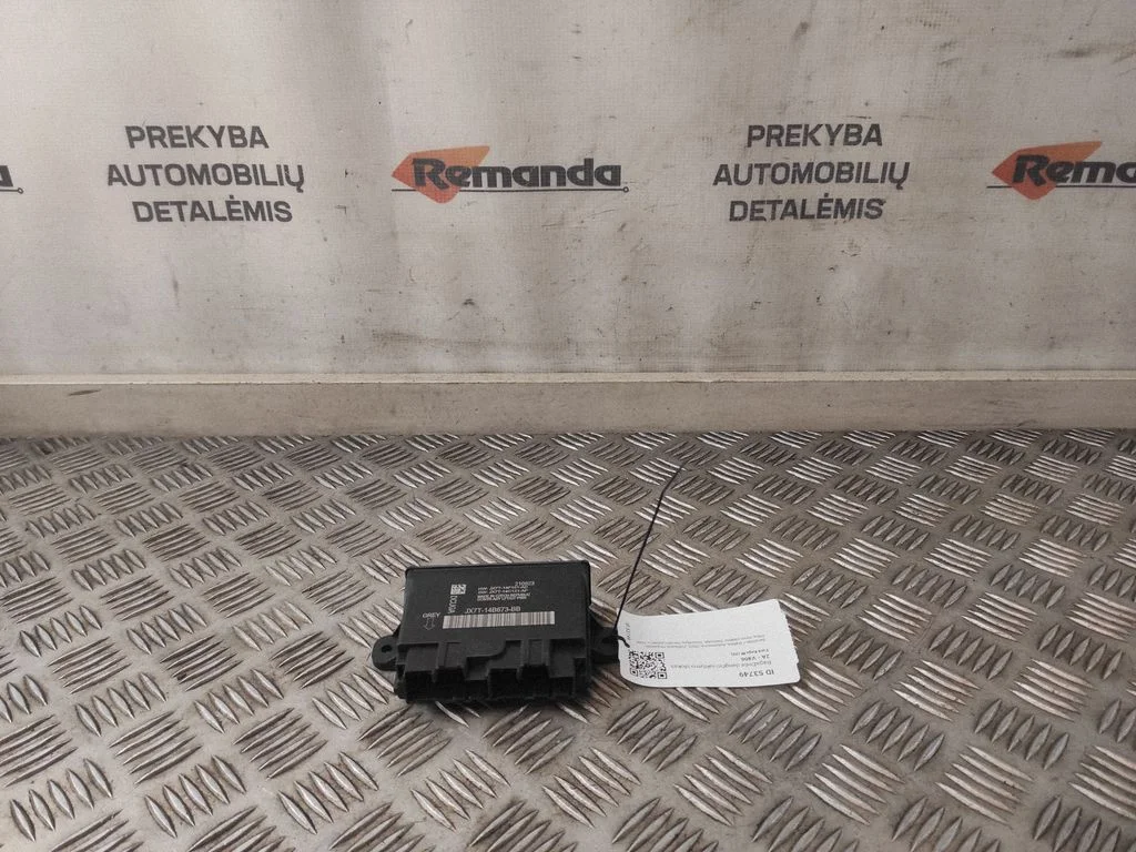 Bagažinės dangčio valdymo blokas