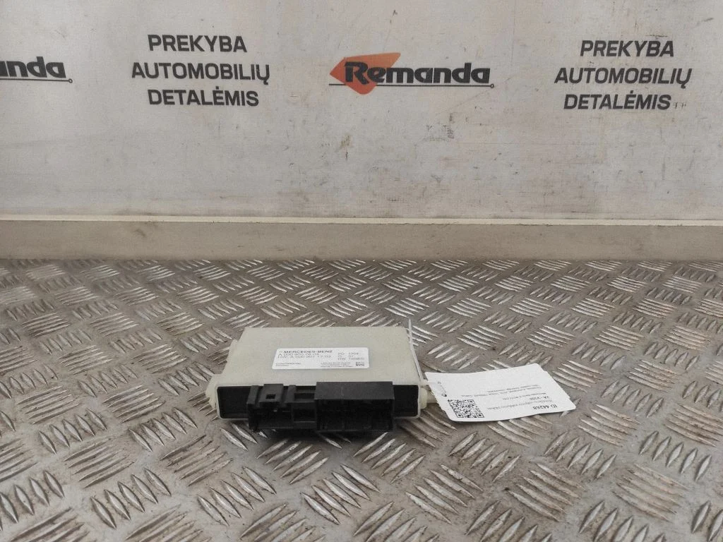Išmetimo valymo valdymo blokas