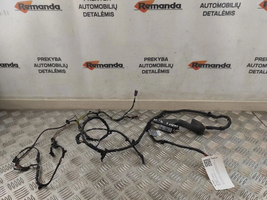Aizmugurējo durvju vadu instalācija 61136925548