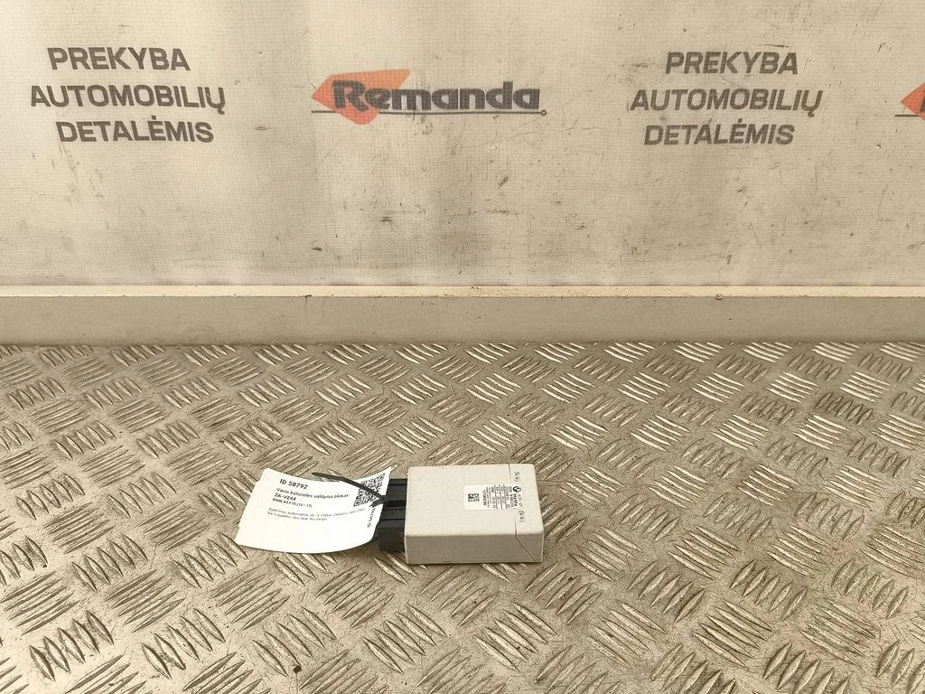 Vairo kolonėlės valdymo blokas
