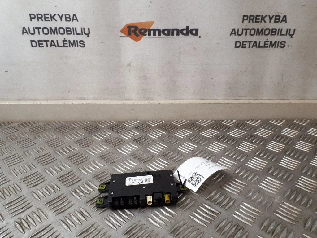 Antenos valdymo blokas