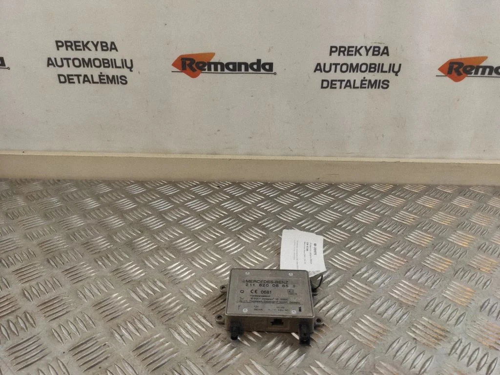 Antenos valdymo blokas