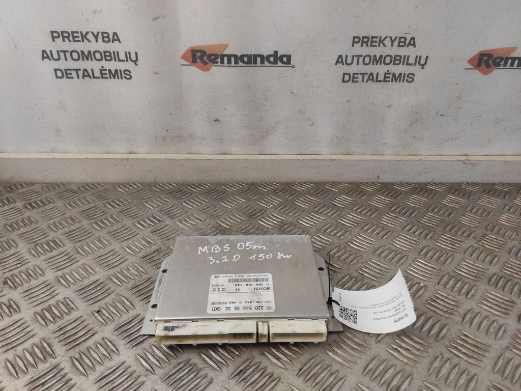 ESP (stabilumo sistemos) valdymo blokas