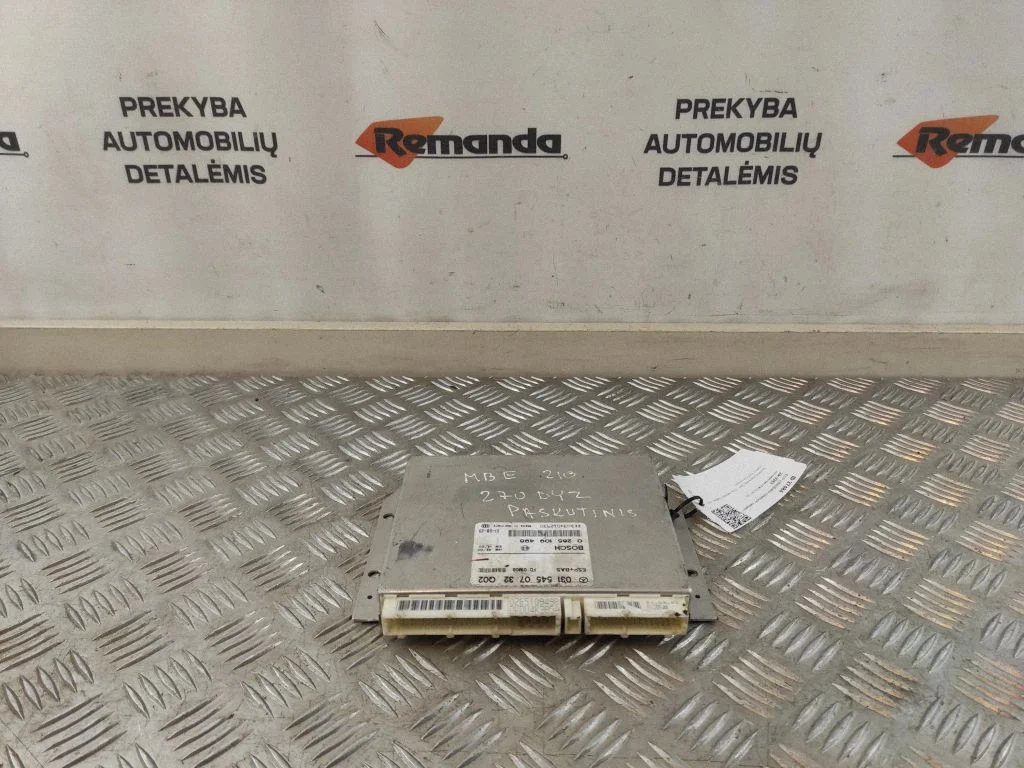 ESP (stabilumo sistemos) valdymo blokas