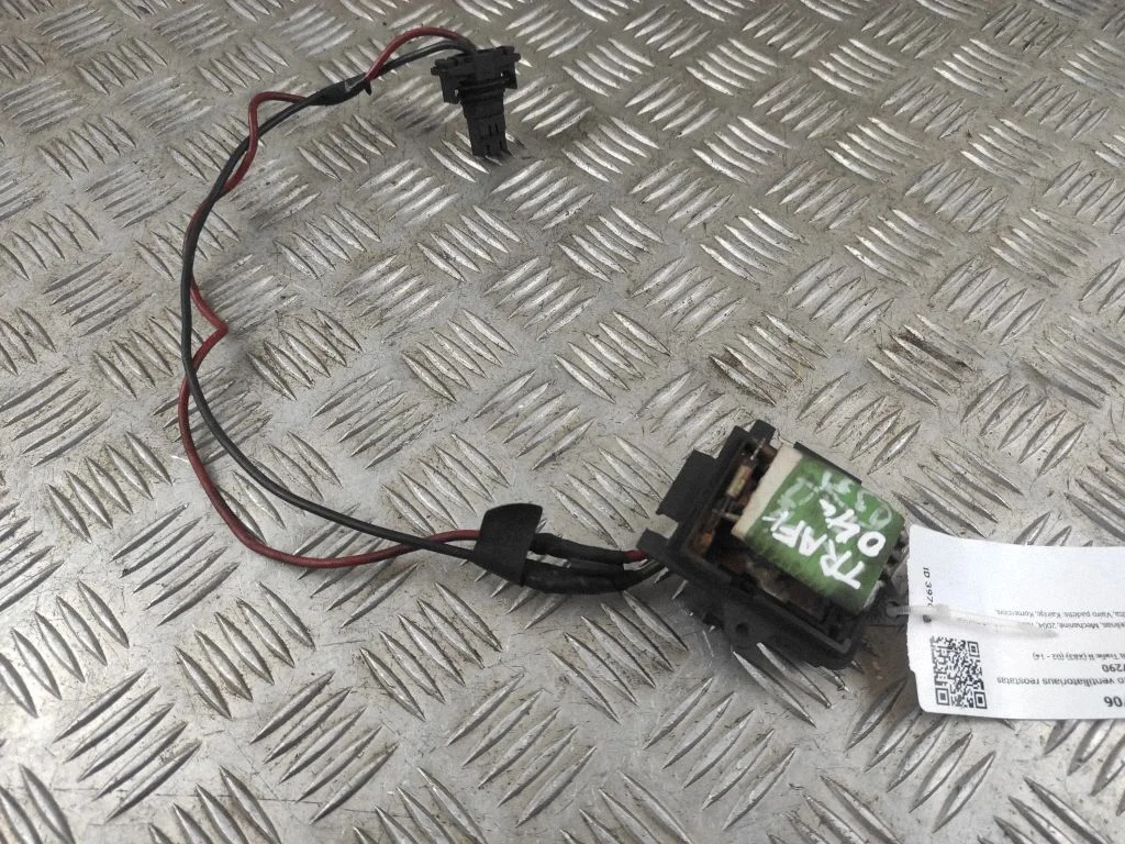 Krāsniņas ventilatora rezistors (reostats)