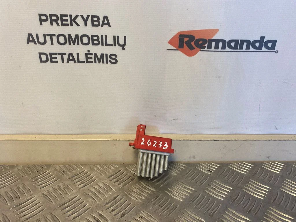 Krāsniņas ventilatora rezistors (reostats) 1J0907521