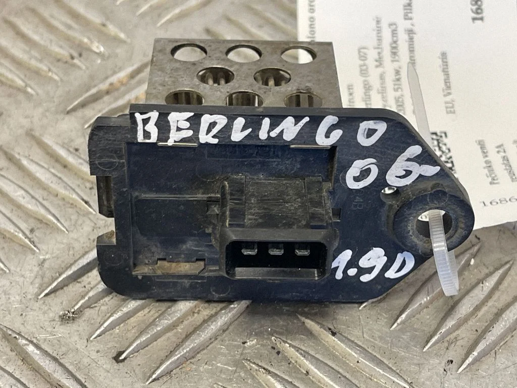 Krāsniņas ventilatora rezistors (reostats) 9641212480