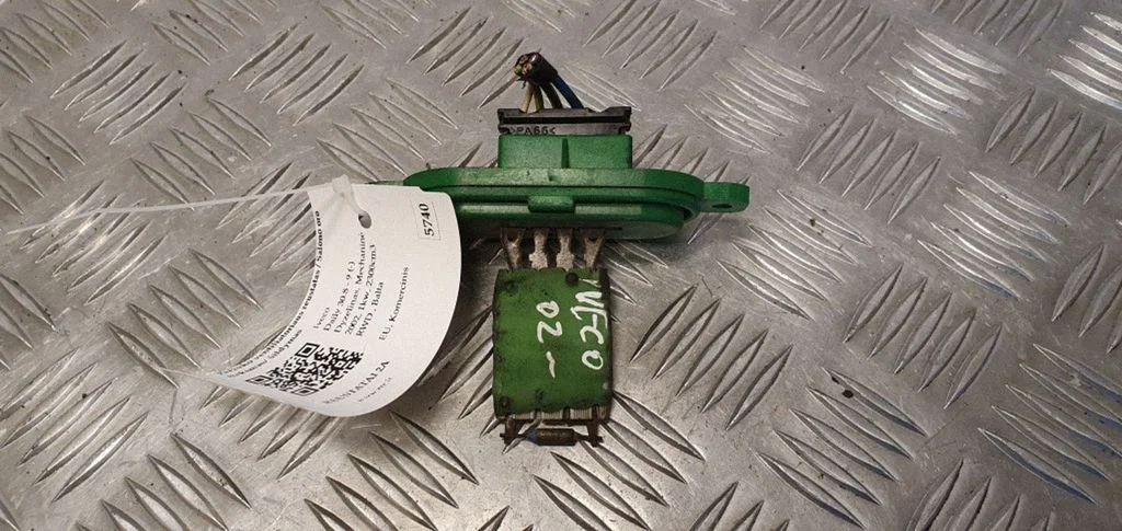 Krāsniņas ventilatora rezistors (reostats) 500326616