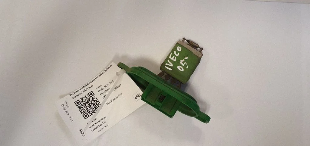 Heater blower motor/fan resistor 500326616