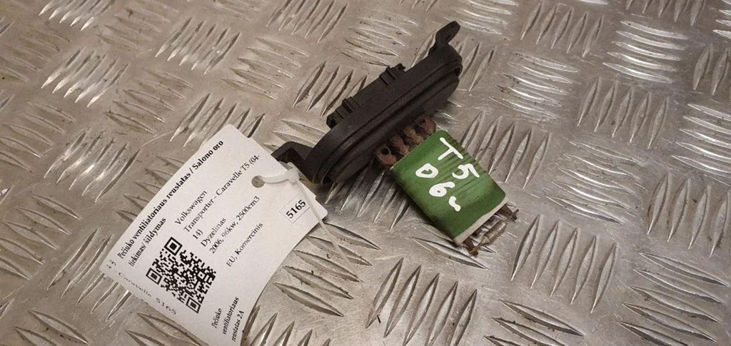 Heater blower motor/fan resistor PA66GB20GF10