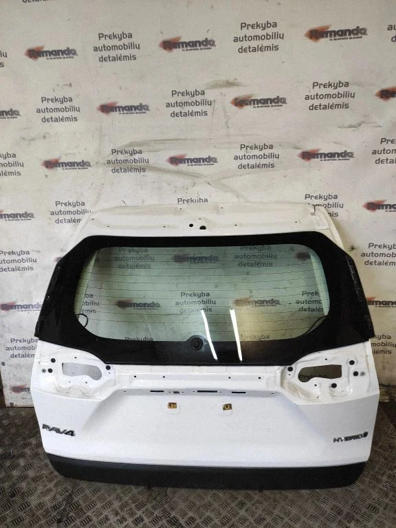 Tailgate/trunk/boot lid – rear
