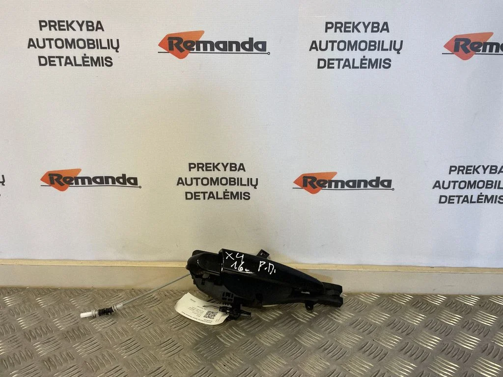 Ārējais atvēršanas rokturis – priekšējā labā