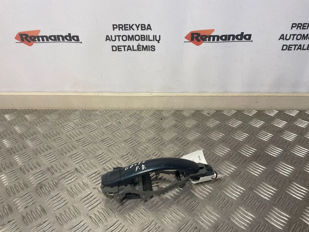 Ārējais atvēršanas rokturis – priekšējā labā