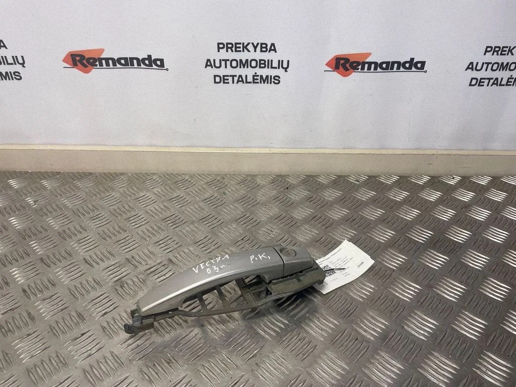 Ārējais atvēršanas rokturis – priekšējā kreisā