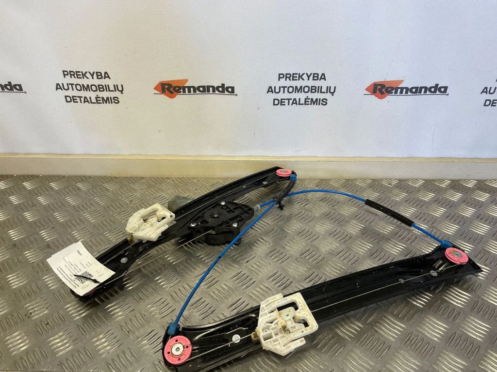 Front door window regulator with motor – front left