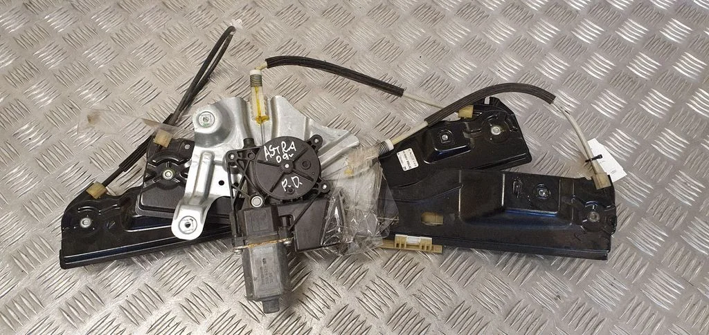 Priekinio el. lango pakėlimo mechanizmo komplektas
