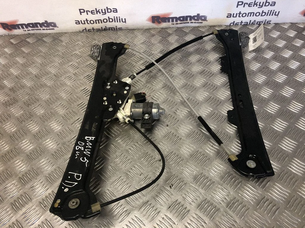 Front door window regulator with motor – BMW 5 Series E60 E61 (2004-2010)
