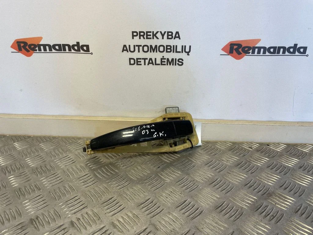 Aizmugurējo durvju ārējais atvēršanas rokturis – aizmugurējā kreisā