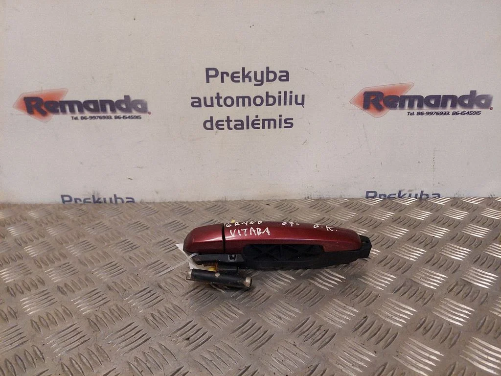 Rear door exterior handle – rear left