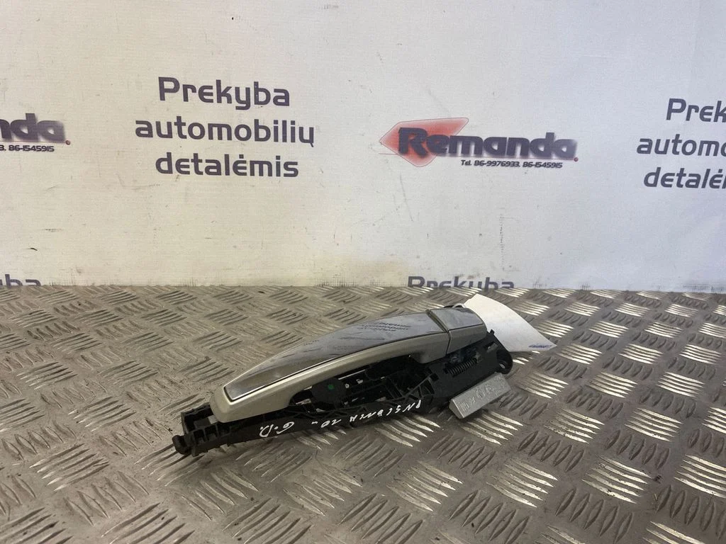 Aizmugurējo durvju ārējais atvēršanas rokturis – aizmugurējā labā