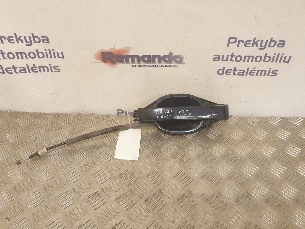 Išorinė atidarymo rankena galinių durų