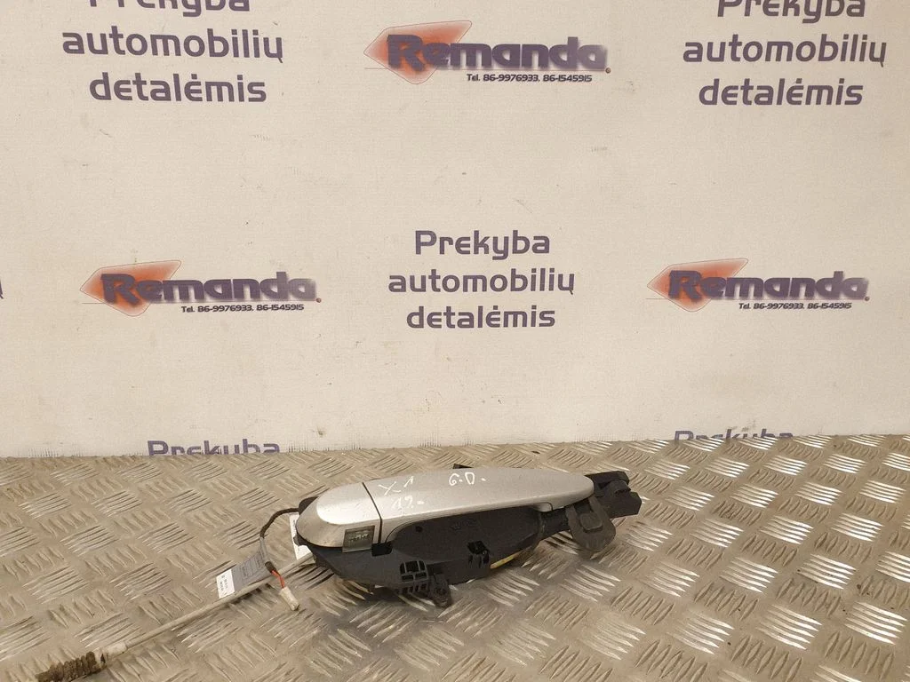 Išorinė atidarymo rankena galinių durų