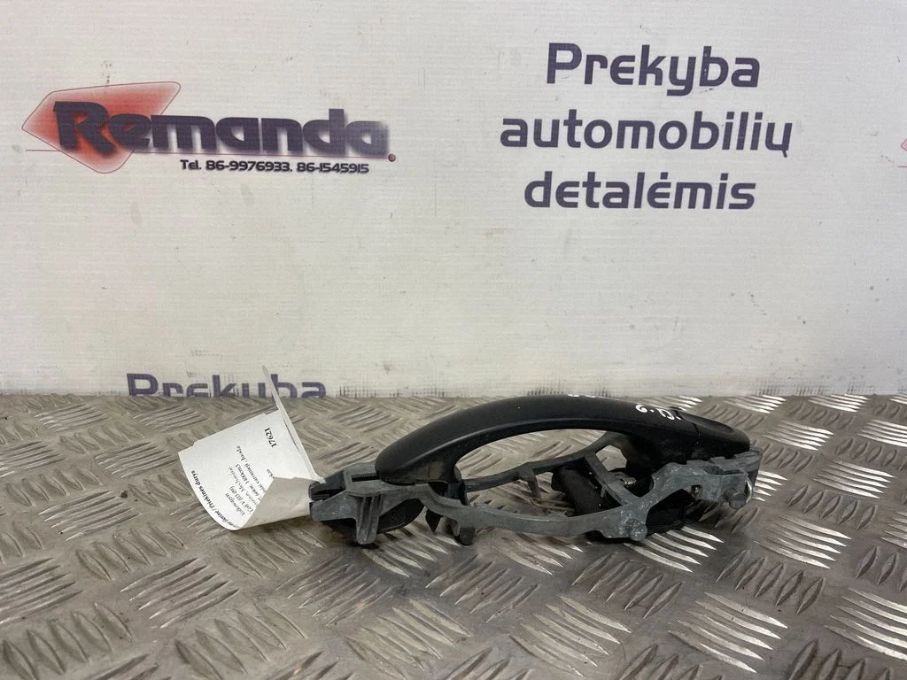 Aizmugurējo durvju ārējais atvēršanas rokturis