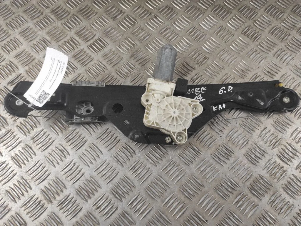 Rear door window regulator with motor 991892101