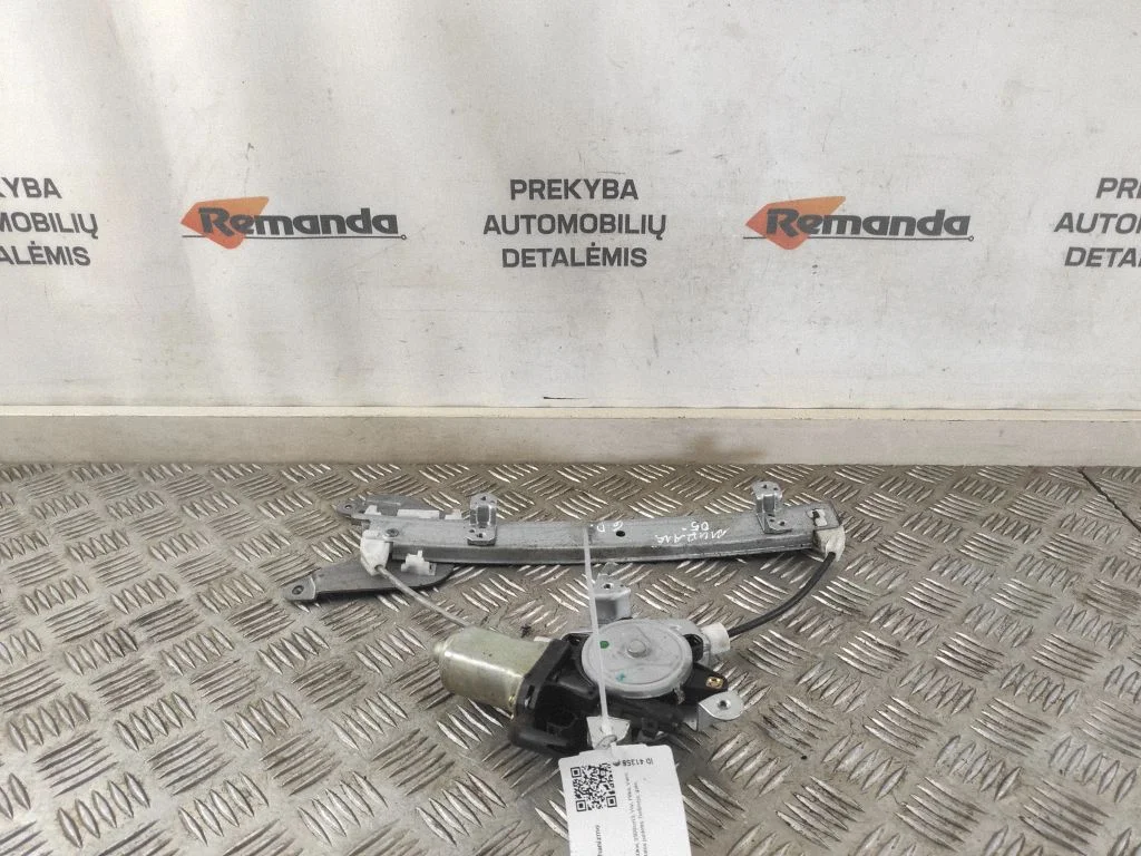 Rear door window regulator with motor 8073089915