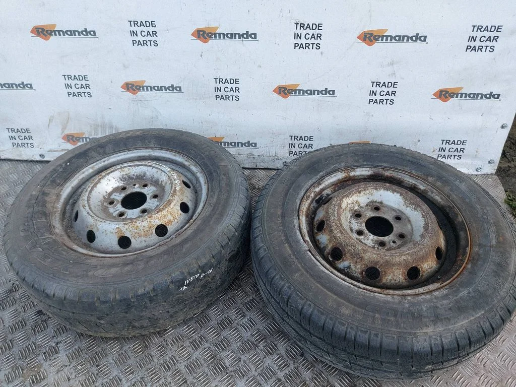 R16 plieninis štampuotas ratlankis (-iai)
