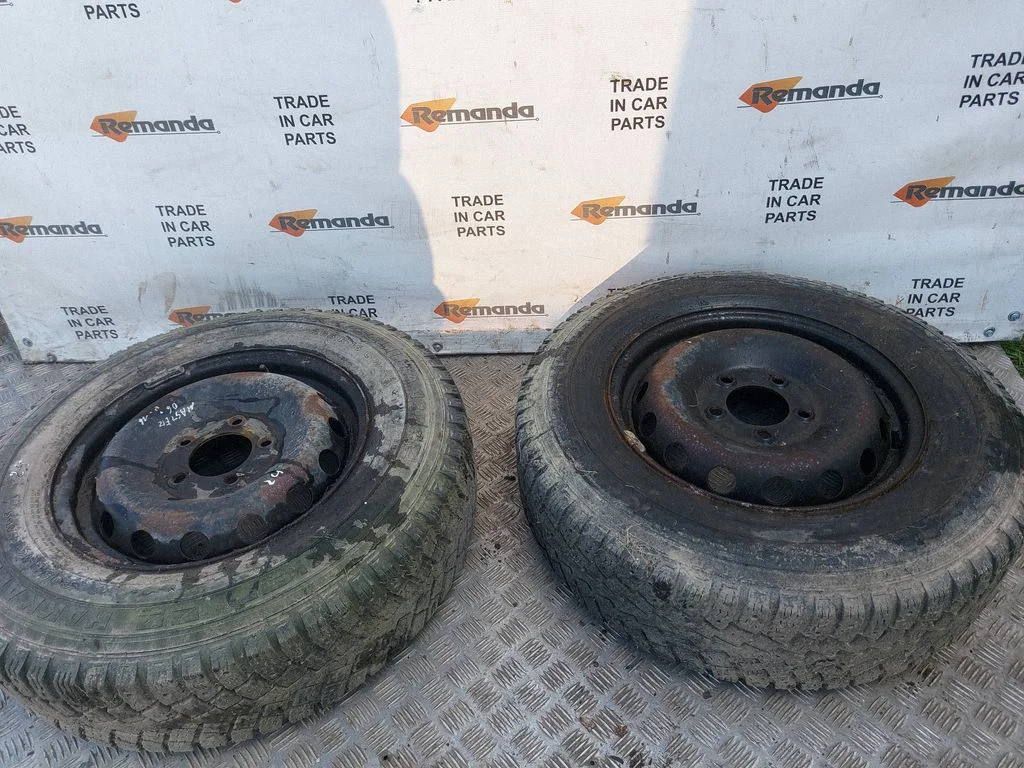 R16 plieninis štampuotas ratlankis (-iai)