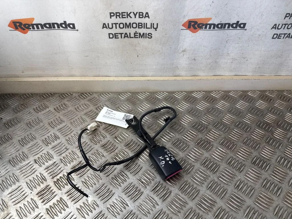 Priekšējās drošības jostas sprādze E034501