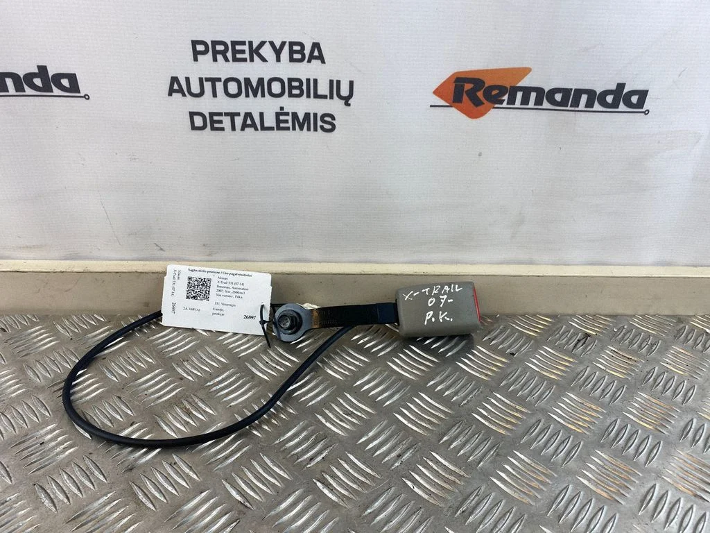 Sagtis diržo priekinė