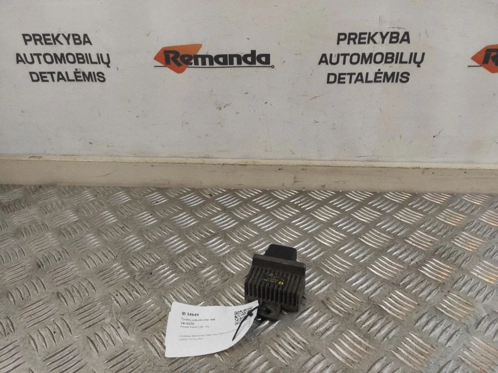 Kvēlsveču priekšuzsildes relejs 7700115078