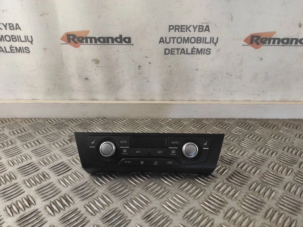 Gaisa kondicioniera/klimata/sildītāja vadības bloks (salonā) 4G0820043CD