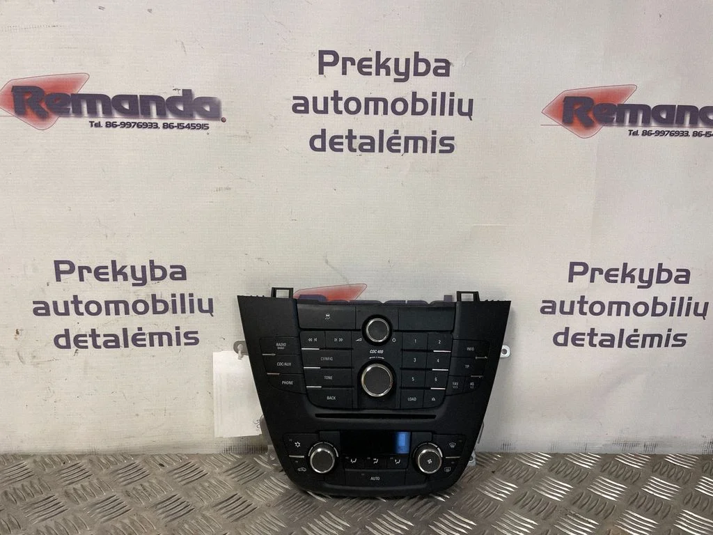 Gaisa kondicioniera/klimata/sildītāja vadības bloks (salonā) 13273254