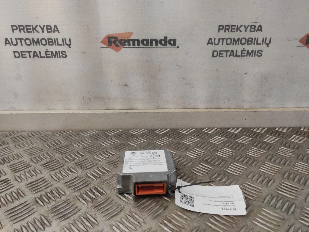 Drošības spilvenu vadības bloks 6N0909603