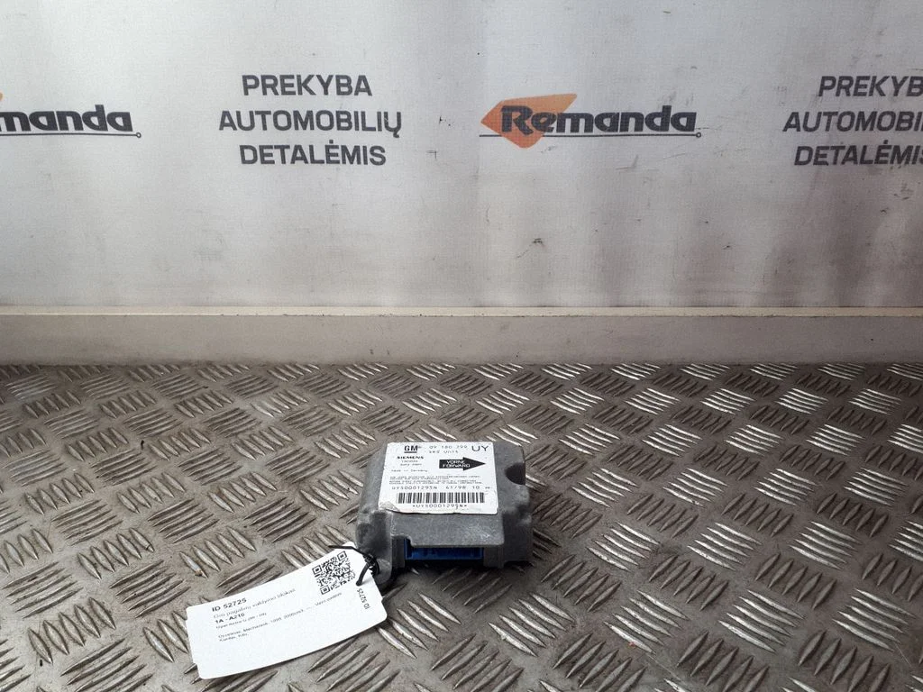 Airbag control unit/module 09180799
