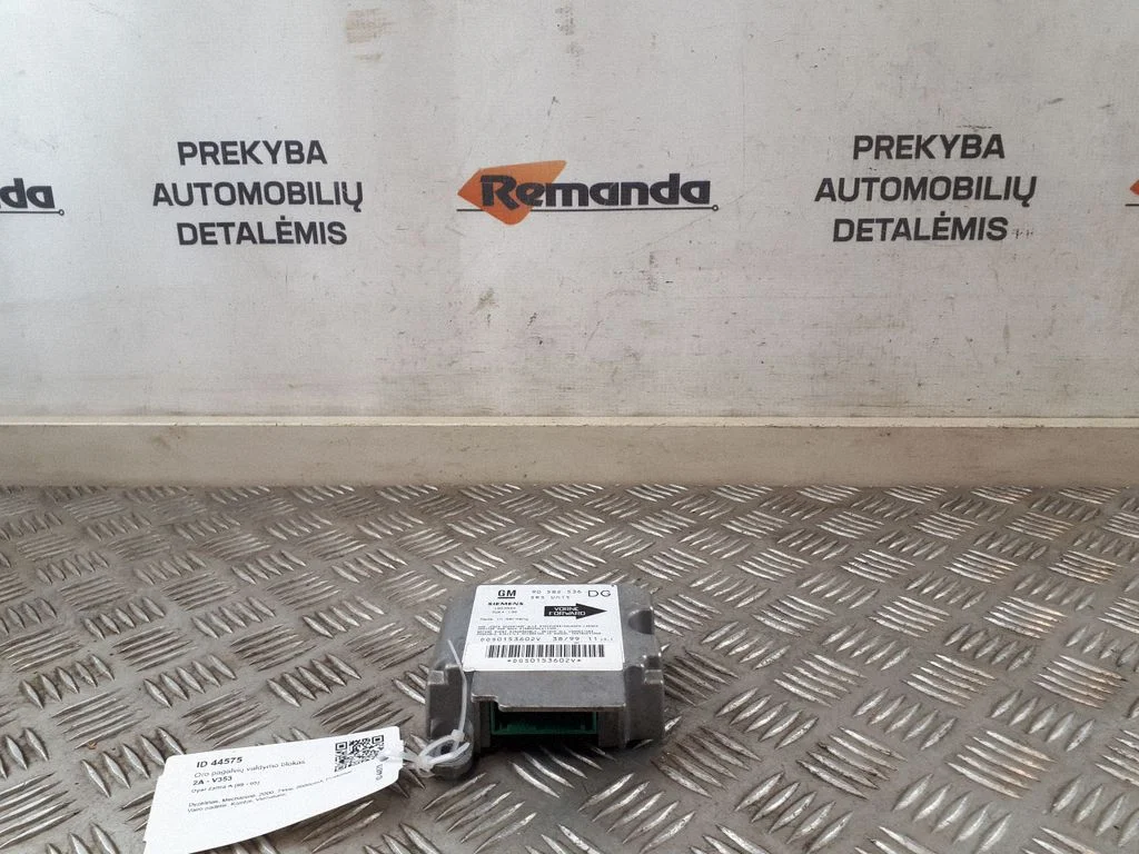 Airbag control unit/module – Opel Zafira A (1999-2005)