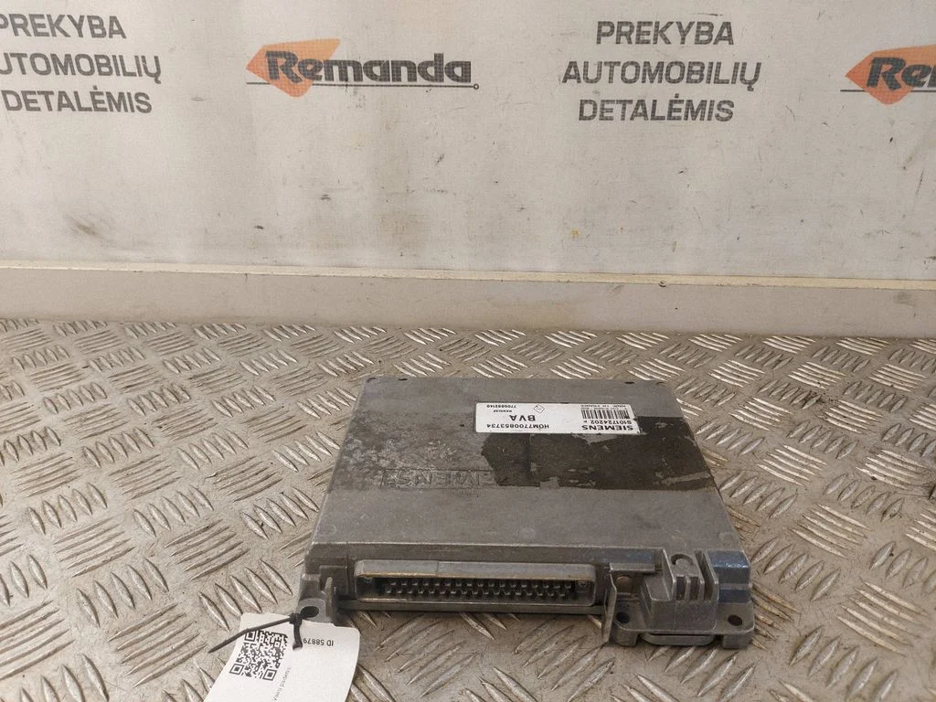 Variklio valdymo blokas