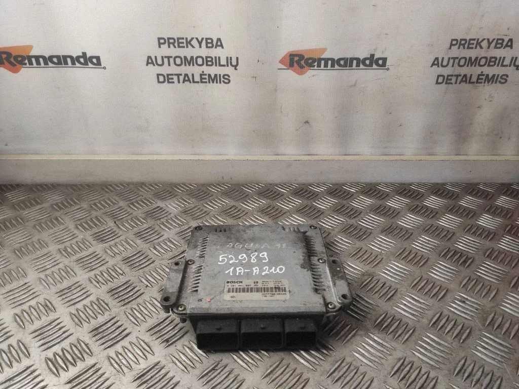 Variklio valdymo blokas