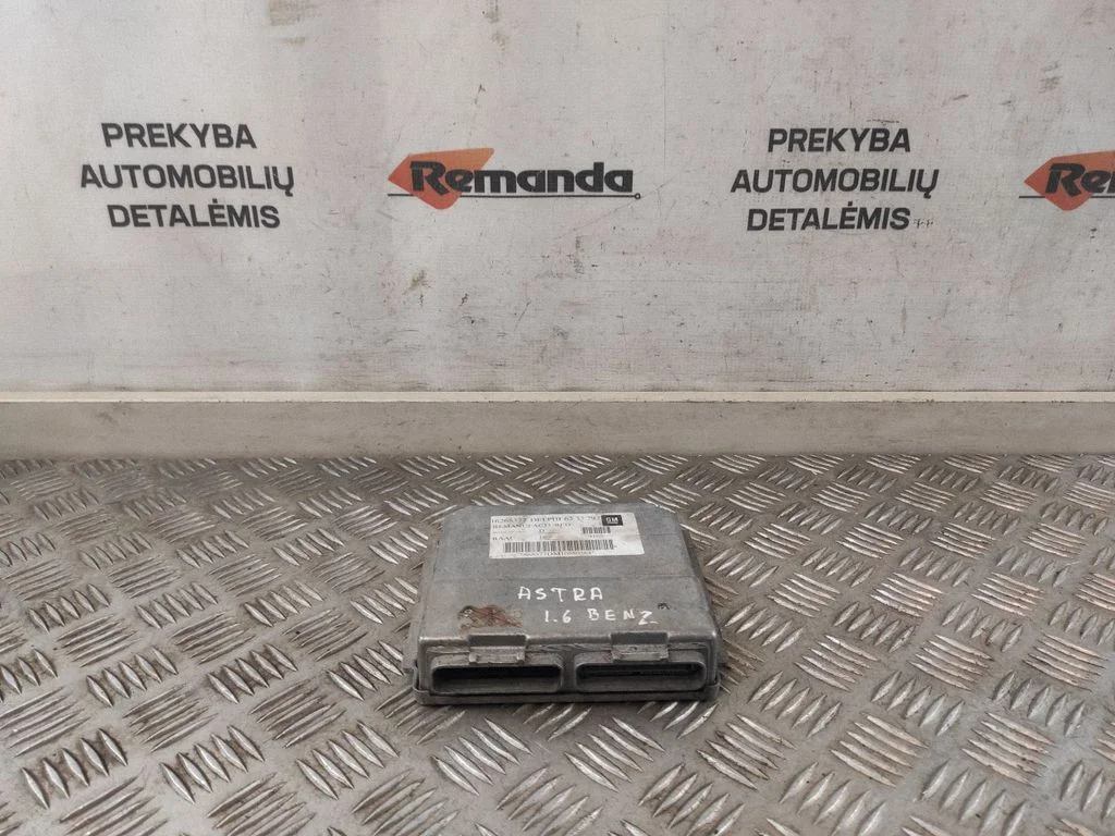 Engine control unit/module – Opel Astra G (1998-2009)