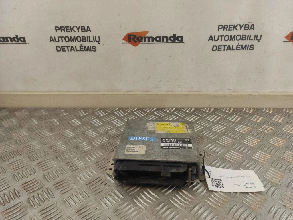 Variklio valdymo blokas