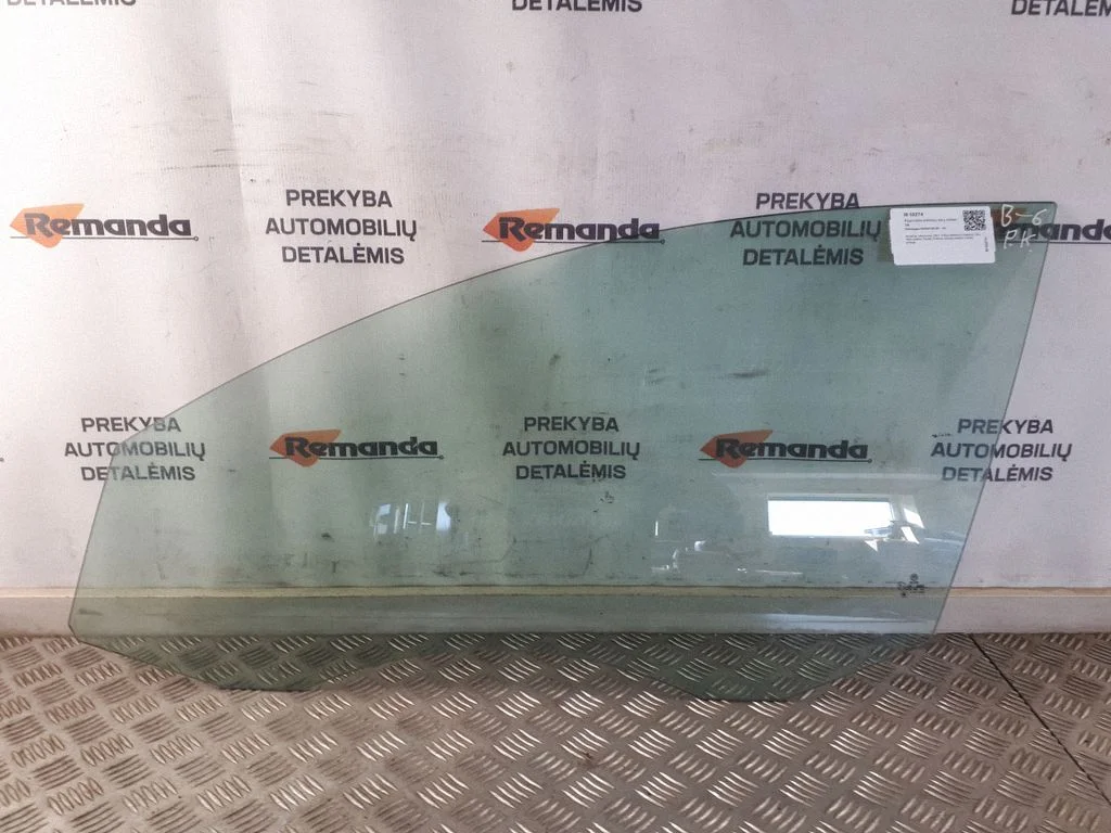 Front door window glass four-door – front left